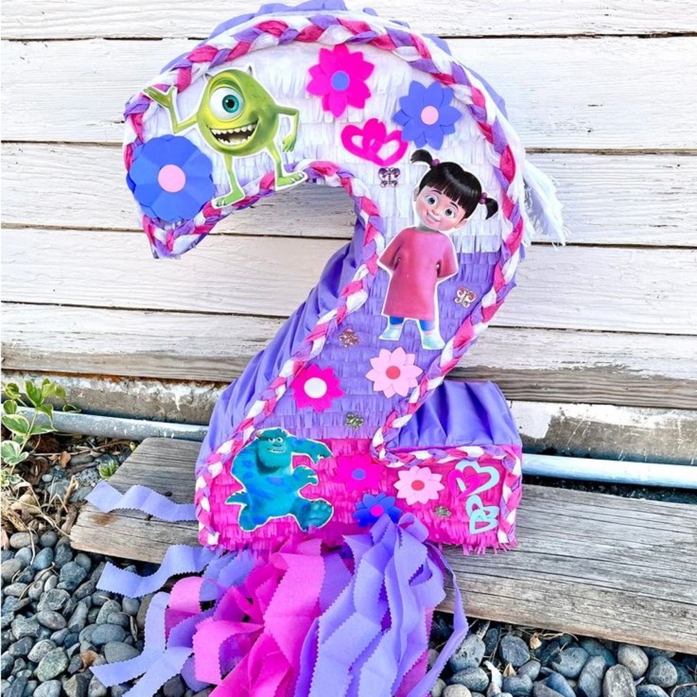 Monster Inc number two piñata